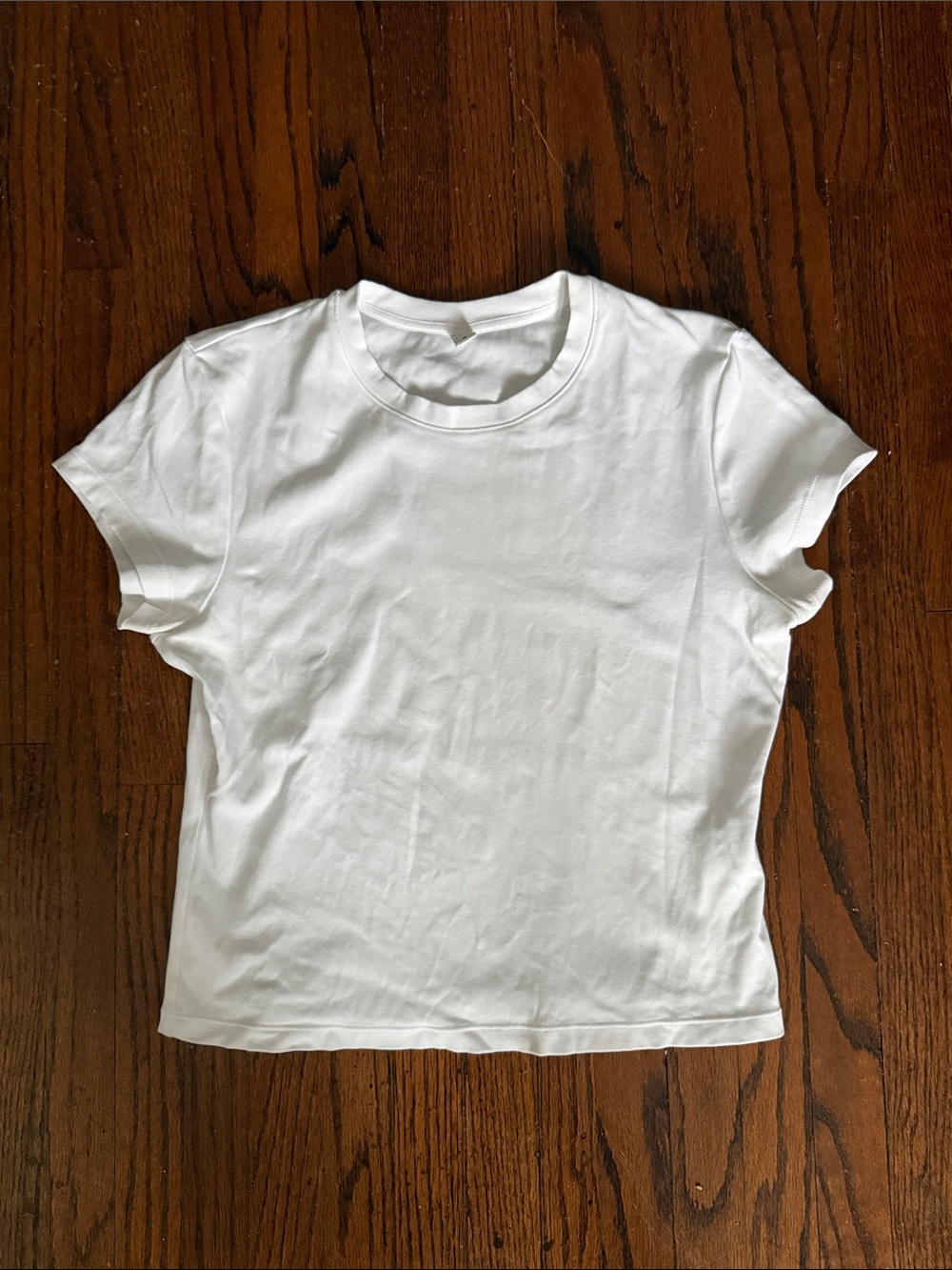 Uniqlo White Baby Tee